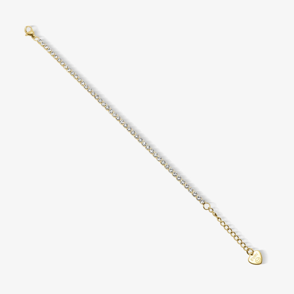 Champagne Princess Tennis Bracelet