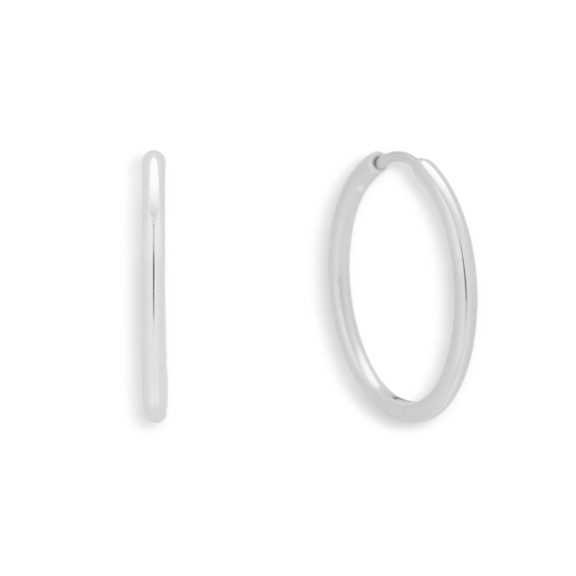 Thin Evryday Hoop Earrings