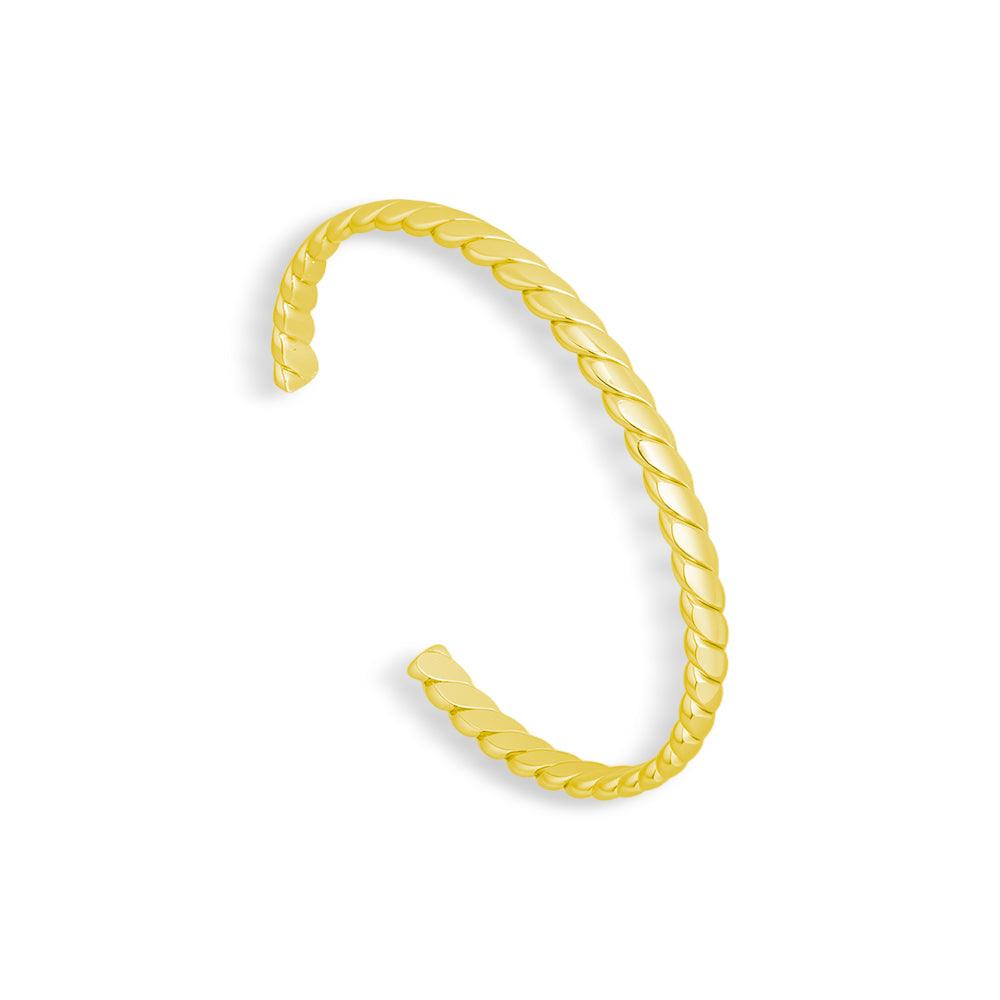 Crossed Bangle