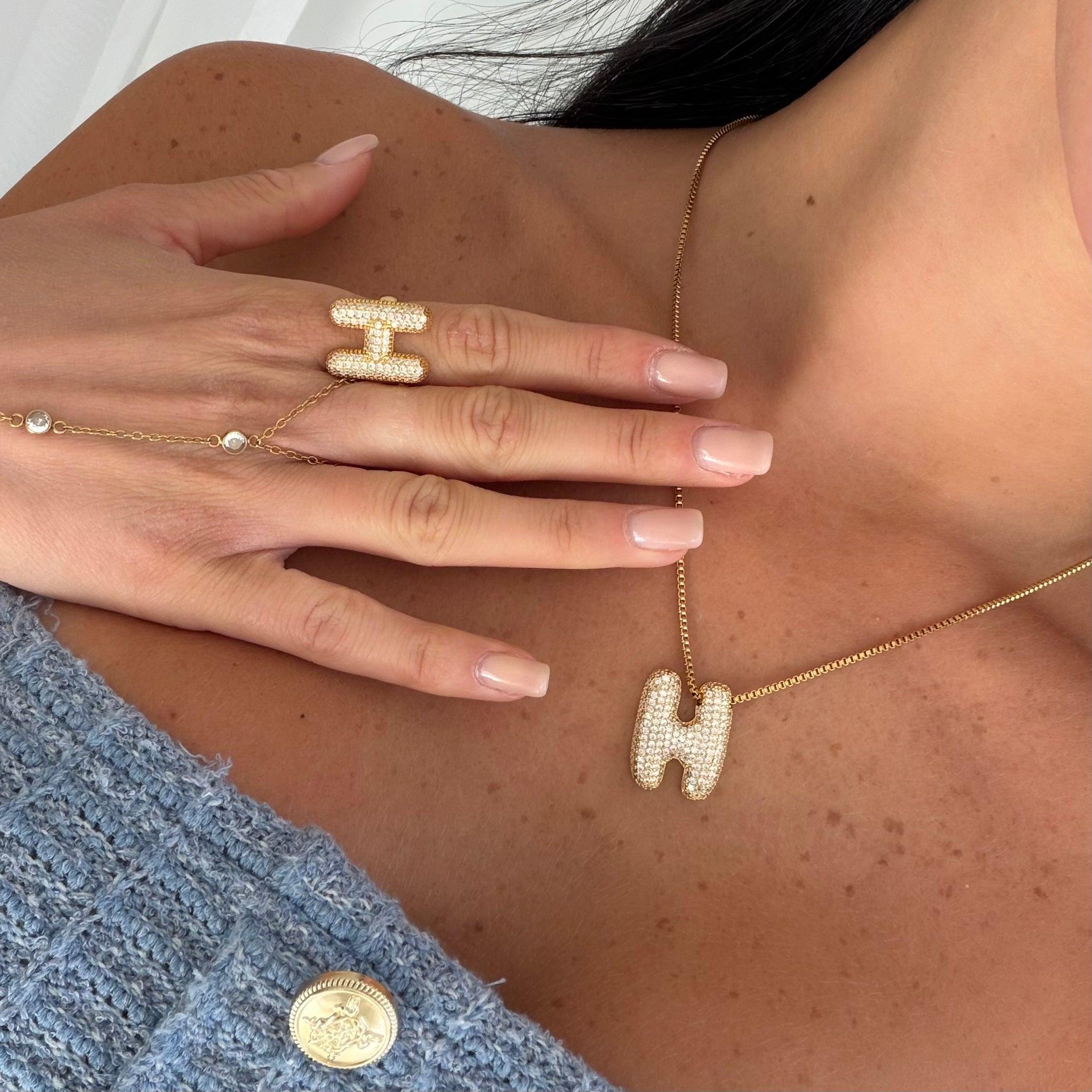 Adore Me Earring. Ring & Necklace 3 Piece Bundle