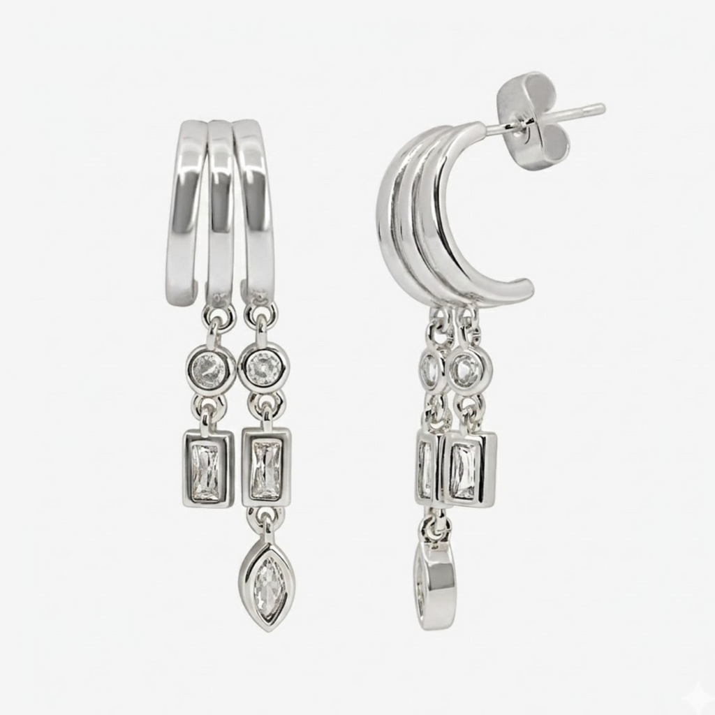 Icy Chain Earrings